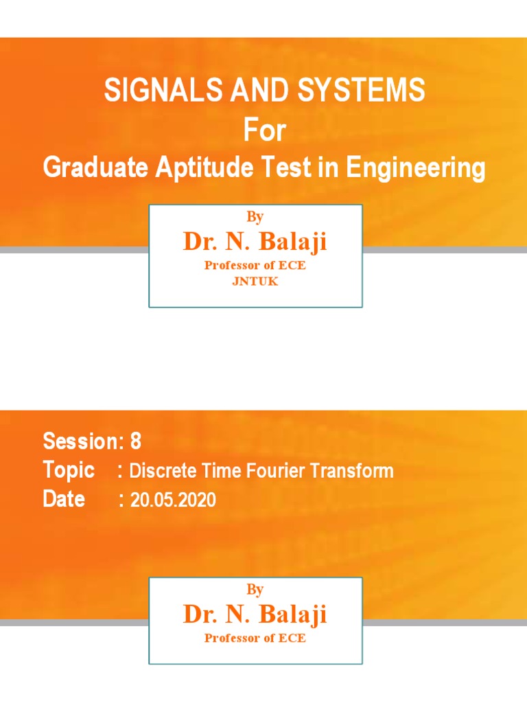 Signals and Systems For Signals and Systems For | PDF | Fourier ...