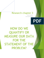 Research Chapter 3: Data Collection and Instrumentation