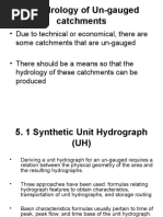 Hydrology Chapter 5