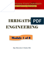 Module 1 Irrigation