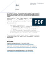 Comunicado Modificacion Facturas Electrónicas NL