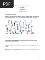 Class 12 Chapter 6 Business-Studies Revision Notes