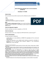 Definitii de Caz Si Recomandari de Prioritizare a Testarii Pentru COVID-19_Actualizare 11.01.2022