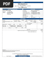 Atithi Guest House: Invoice