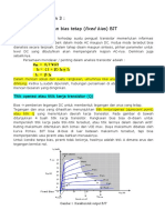 (2, 3) Analisis Bias Tetap BJT Dan Contoh Soal