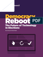 Democracy: The Future of Technology in Elections