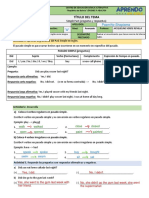 Ficha Inglés 23 - Simple Past (Preguntas y Respuestas)