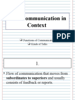 Oral Communication Functions Types