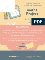 Kendriya Vidyalaya Mahuldiha, Rairangpur: Maths Project