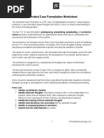 Compassion Formulation Worksheet Guide | PDF | Fear | Emotions