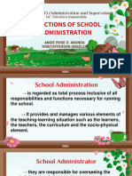 PDFFunctions of School Administration