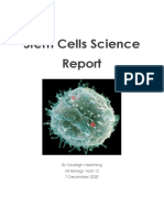 Science Report - Stem Cells