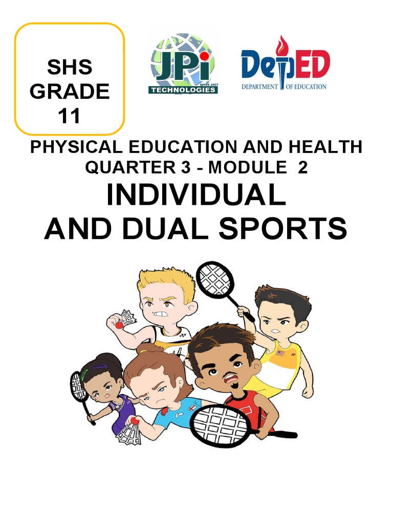 SHS Grade 11: Individual and Dual Sports | PDF | Racquet Sports | Ball ...
