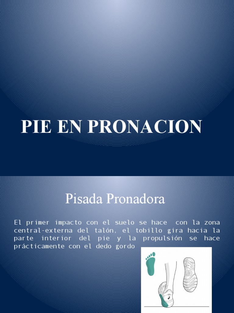 Pie Pronador PDF Pie Dedo del pie