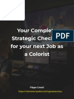 Your Complete Strategic Checklist For Your Next Job As A Colorist