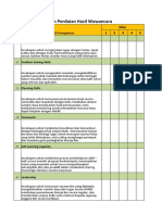 Form 4 - Penilaian Wawancara Kerja