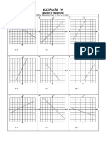 Exercise 1A: Determine The Gradient of Each of The Following Lines (1 Box 1 Unit)