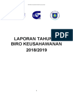 Laporan Akhir Biro Keusahawanan