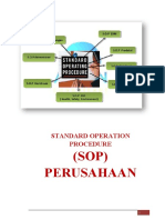 Contoh SOP Perusahaan