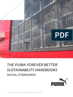 The Puma Forever Better Sustainability Handbooks: Social Standards
