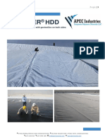 Easyliner HDD: HDPE Geomembrane Bonded With Geotextiles On Both Sides