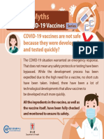 Department of Health Busting Myths about Covid-19 vaccines 