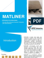 Matliner: Extruded Monofilaments Geodrain Composite With Geomembrane