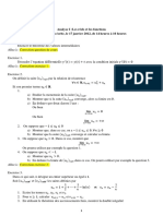 Controle Continu Final Automne 2011 Math I Analyse Correction