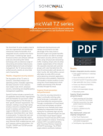 SonicWall FirewallDatasheet-TZSeries 2020