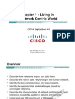 CCNA Exp1 - Chapter01 - Living in a Network-Centric World