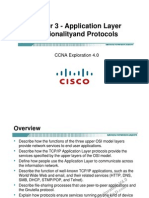 CCNA Exp1 - Chapter03 - Application Layer Functionality and Protocols
