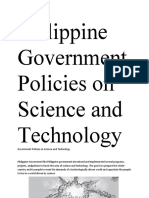 Philippine Government Policies On