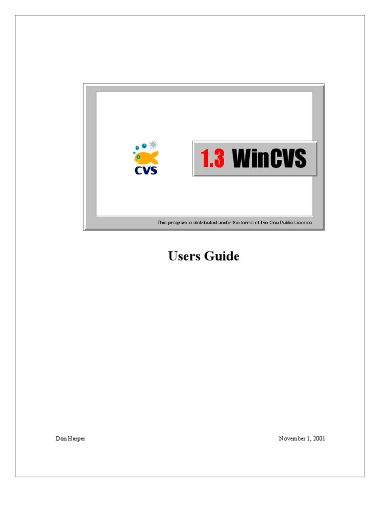 WinCvs User Guide Overview | PDF | Secure Shell | Command Line Interface