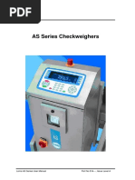 Loma As Series Checkweigher User Manual