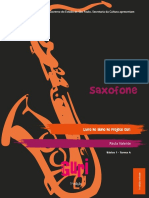 Aluno Saxofone 2013