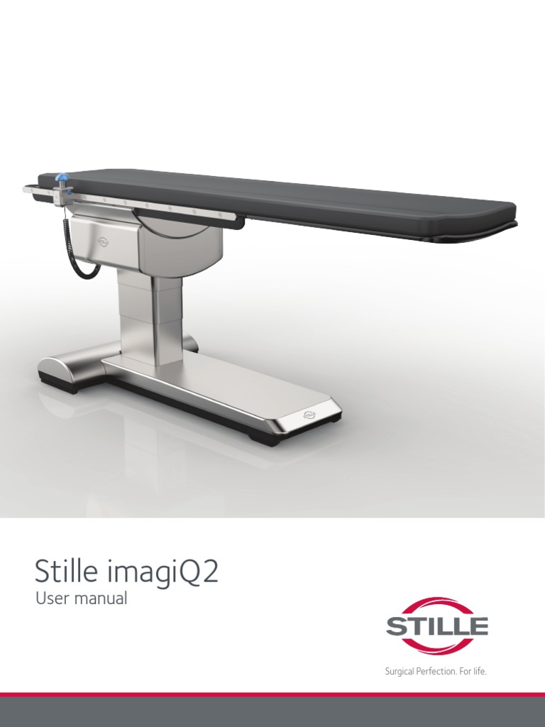 Stille Imagiq2: User Manual | PDF | Medical Device | Surgery