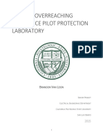 Sel-311l Overreaching Impedance Pilot Protection Laboratory