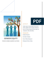 Gender Equity: Submitted by