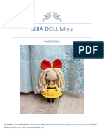 Shia Doll Miyu: Crochet Pattern