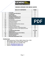 Gemini 24V Swing Manual 2018