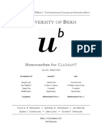 U of Bern Claimant