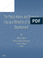 The Postal History and Stamps of Iraq as