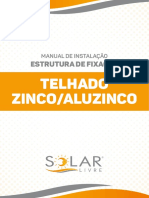 Instalação de Painel Solar Em Telhado Zinco Aluzinco