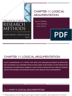 Chapter 11: Logical Argumentation: Group Members