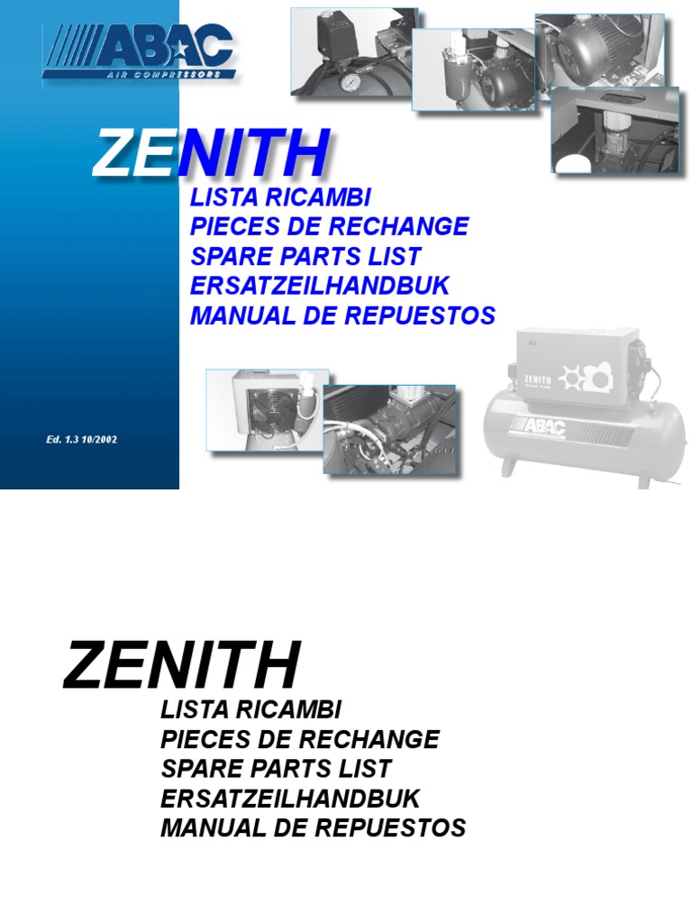 ZENITH 7-5 Spare Parts List | PDF