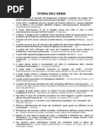 STORIA DELL'ARMA
