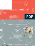 Name An Animal