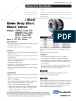 Cast Carbon Steel Globe Body Silent Check Valves