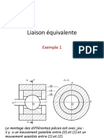 TD N°2 Liaisons Équivalentes en Séries - ROTULE - Pivot Glissant