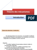Théorie Des Mécanismes - Introduction